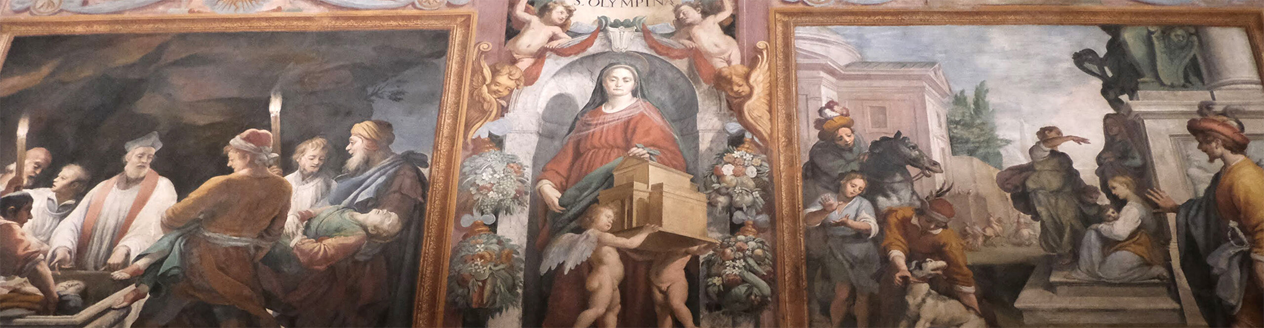 Affreschi di Agostino Ciampelli in Santa Bibiana